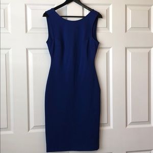 Lulu’s Like A Lady royal blue backless midi dress